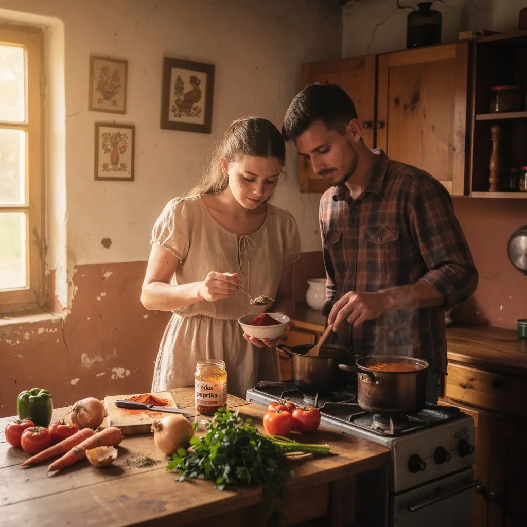 Személyre szabott teázási élmény, paprika és zöldségkombinációval.