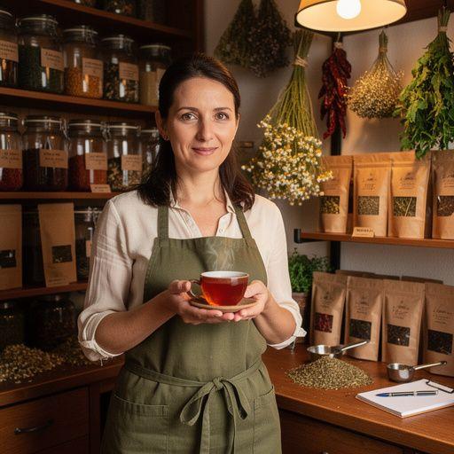 Egy csésze paprika ízű tea, mellette friss zöldpaprika szeletek, természetes élvezet.